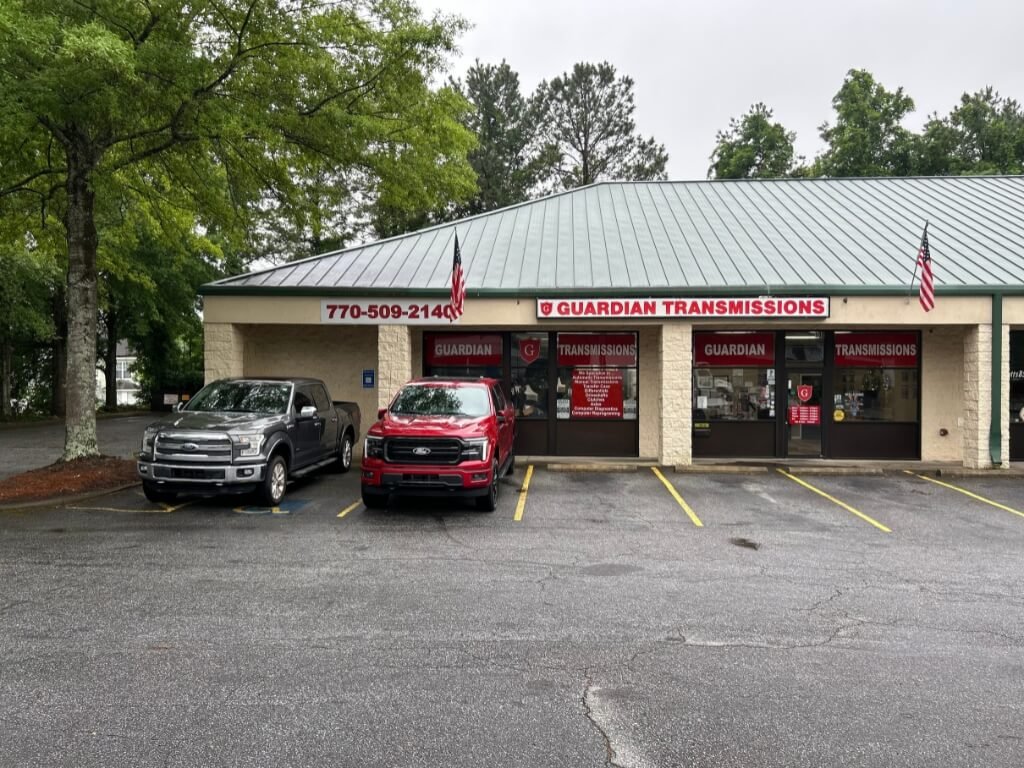 Exterior of Guardian Transmission office in Marietta, GA